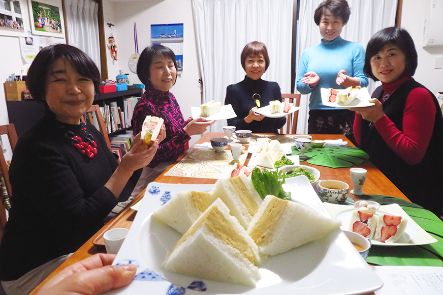 アクションクッキング写真